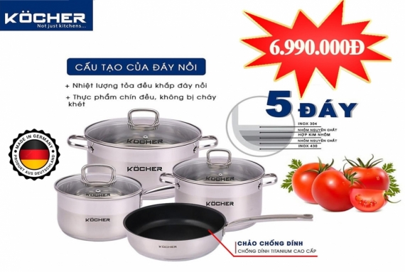 LỰA CHỌN NỒI CHẢO ĐÚNG CHUẨN CHO BẾP TỪ